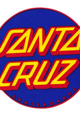 santa cruz santa cruz other dot 3in x 3in navy red sticker