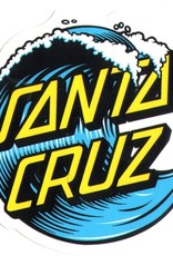 santa cruz santa cruz wave dot 3in x 3in sticker