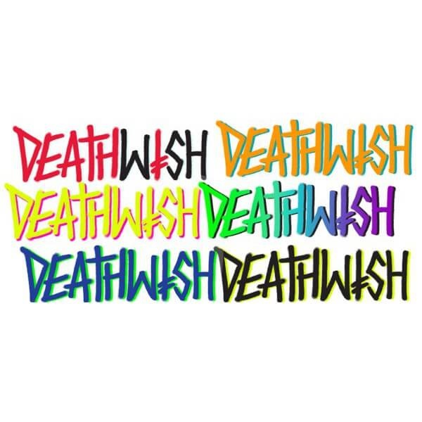 deathwish deathwish deathspray 6.5in sticker