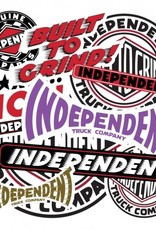 independent independent logo assorted small sticker