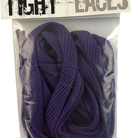 tight laces flat 45in purple laces