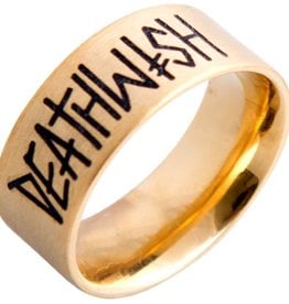 deathwish deathwish deathspray gold ring