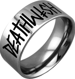 deathwish deathwish deathspray silver ring