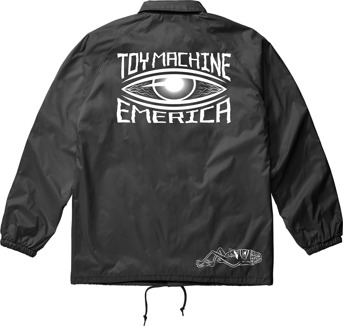 emerica emerica x toy machine coaches jacket