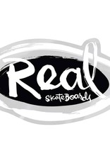 real oval by natas sticker