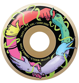 spitfire spitfire f4 99 friend of skate like a girl classic natural 55mm wheels