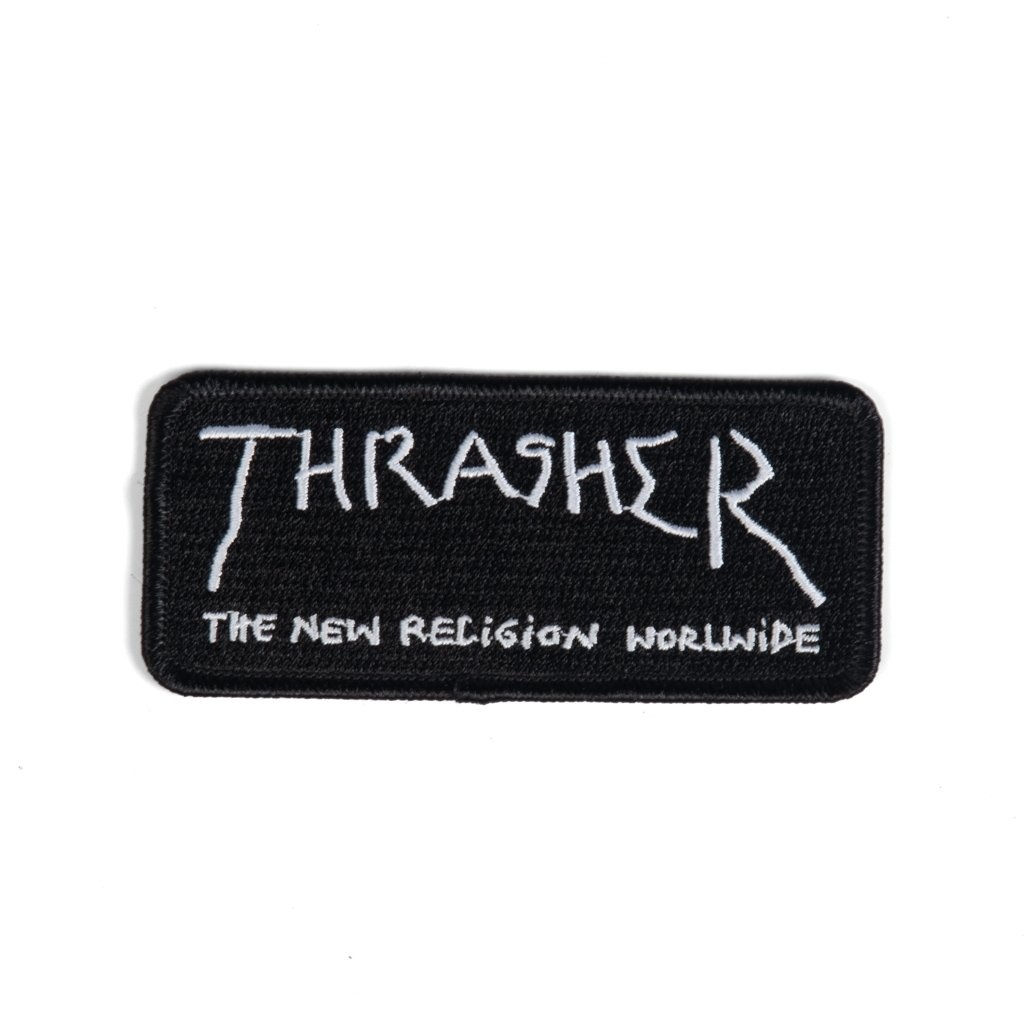 thrasher thrasher new religion 4.5inch patch