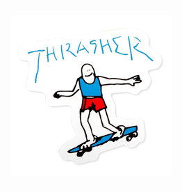 thrasher thrasher gonz logo 4in sticker