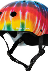 pro tec pro tec classic skate helmet tie dye