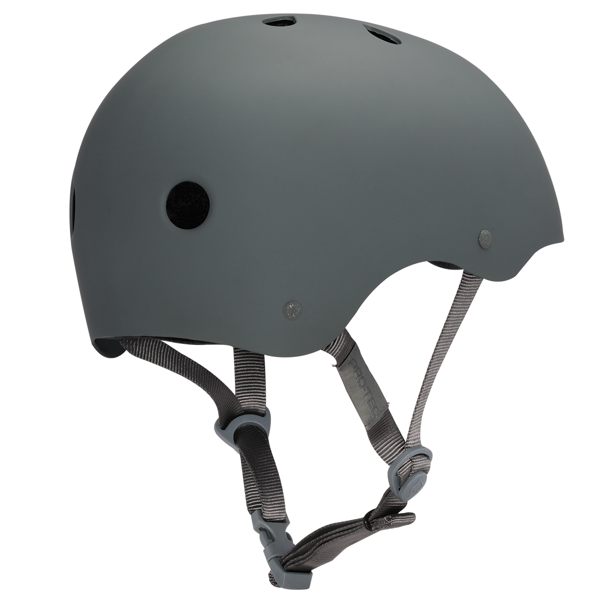 pro tec pro tec classic skate helmet rubber gray