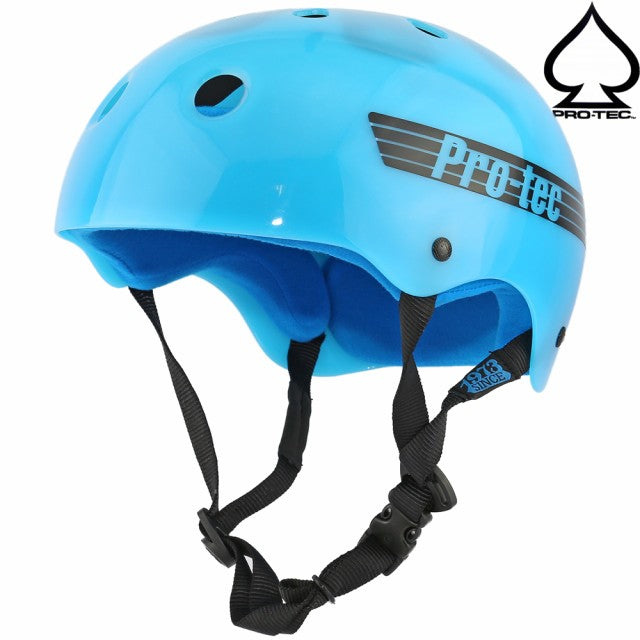 Pro Skate Helmet w/ Sweatsaver Liner - Stone Blue