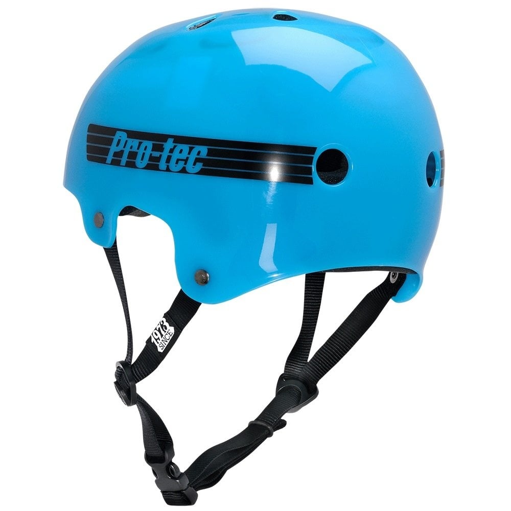 Pro Tec Helmet Old School  Casque Bleu métallisé 