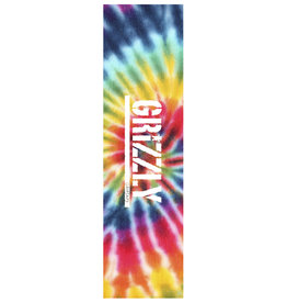 grizzly tie dye stamp summer22 multi perforated 9in grip