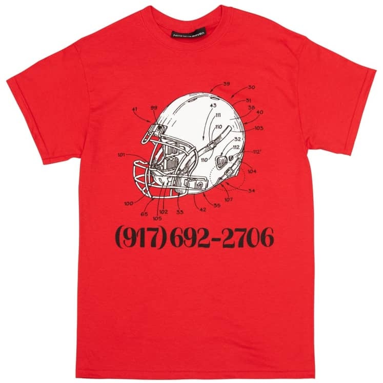 917 call me 917 football tee