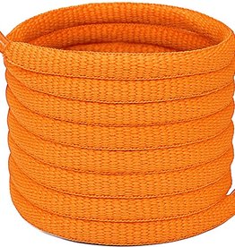 tight laces oval 48in orange laces