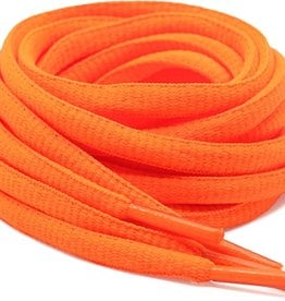 tight laces oval 48in neon orange laces