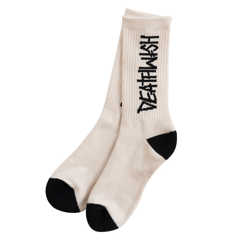 deathwish deathspray khaki black sock