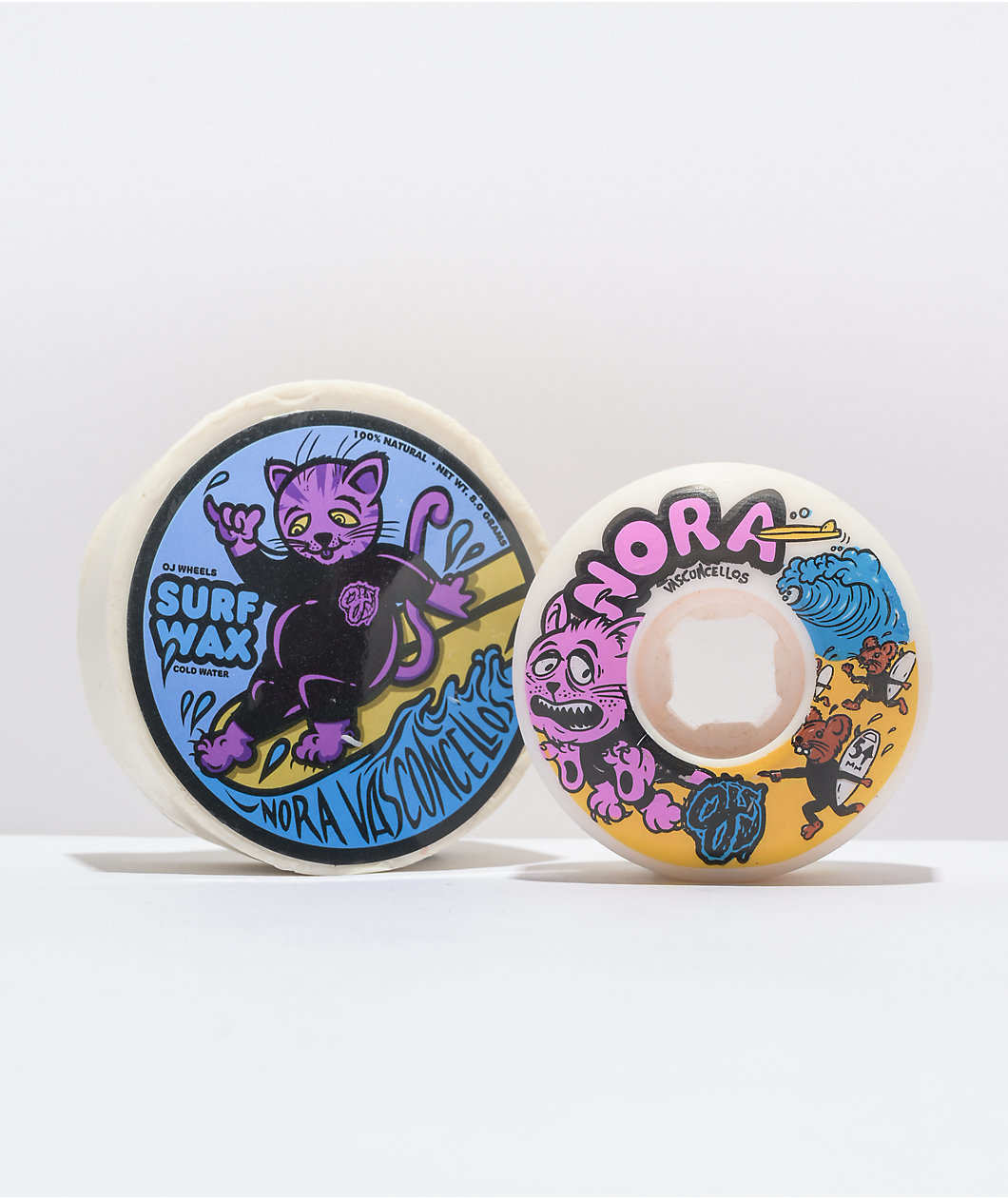 oj wheels oj 54mm nora vasconcellos surfs up 2 elite ez edge 101a wheels