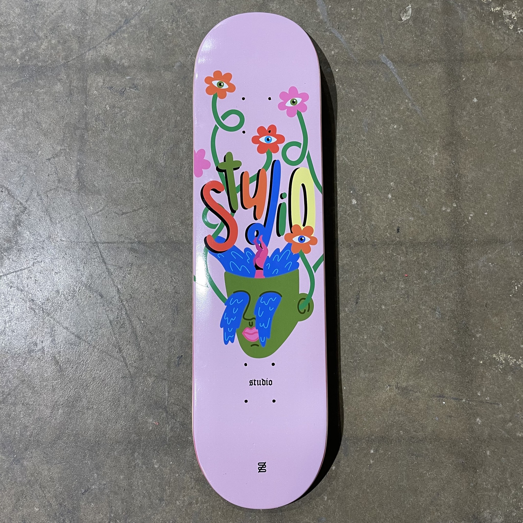 studio skate supply studio kelli lubeski 8.0 deck