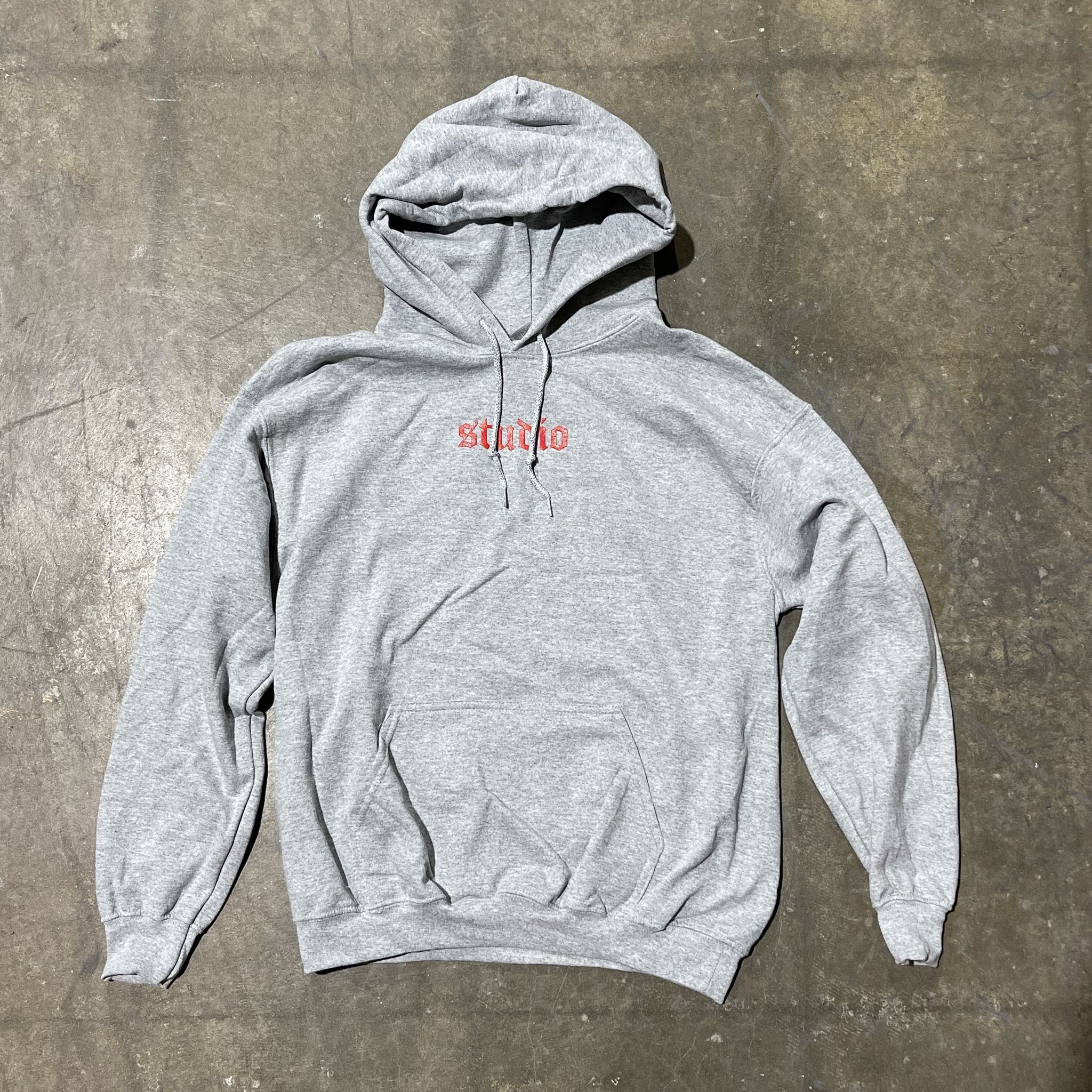 studio skate supply studio logo pullover hoodie