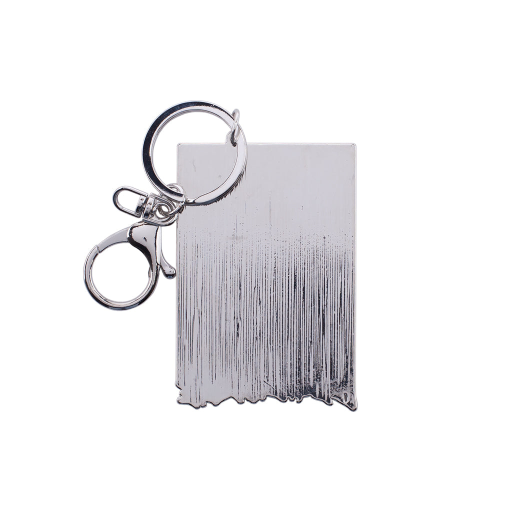 Fuckit Bucket Keychain Silver | Cool Keychains