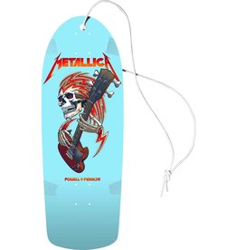 powell peralta powell x metallica air freshener light blue