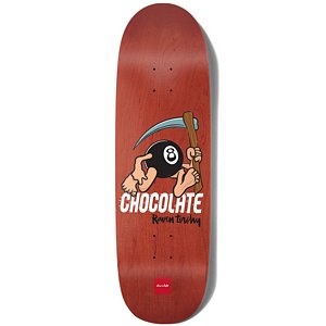 chocolate chocolate tershy eightballer 9.25 shaped deck