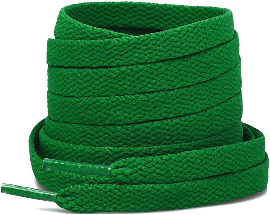tight laces tight laces flat 45in kelly green