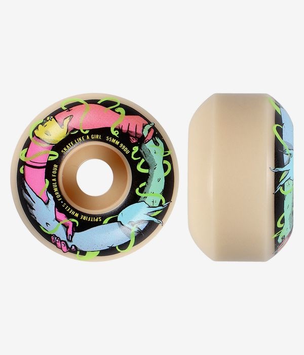 spitfire spitfire f4 99 friend of skate like a girl classic natural 55mm wheels