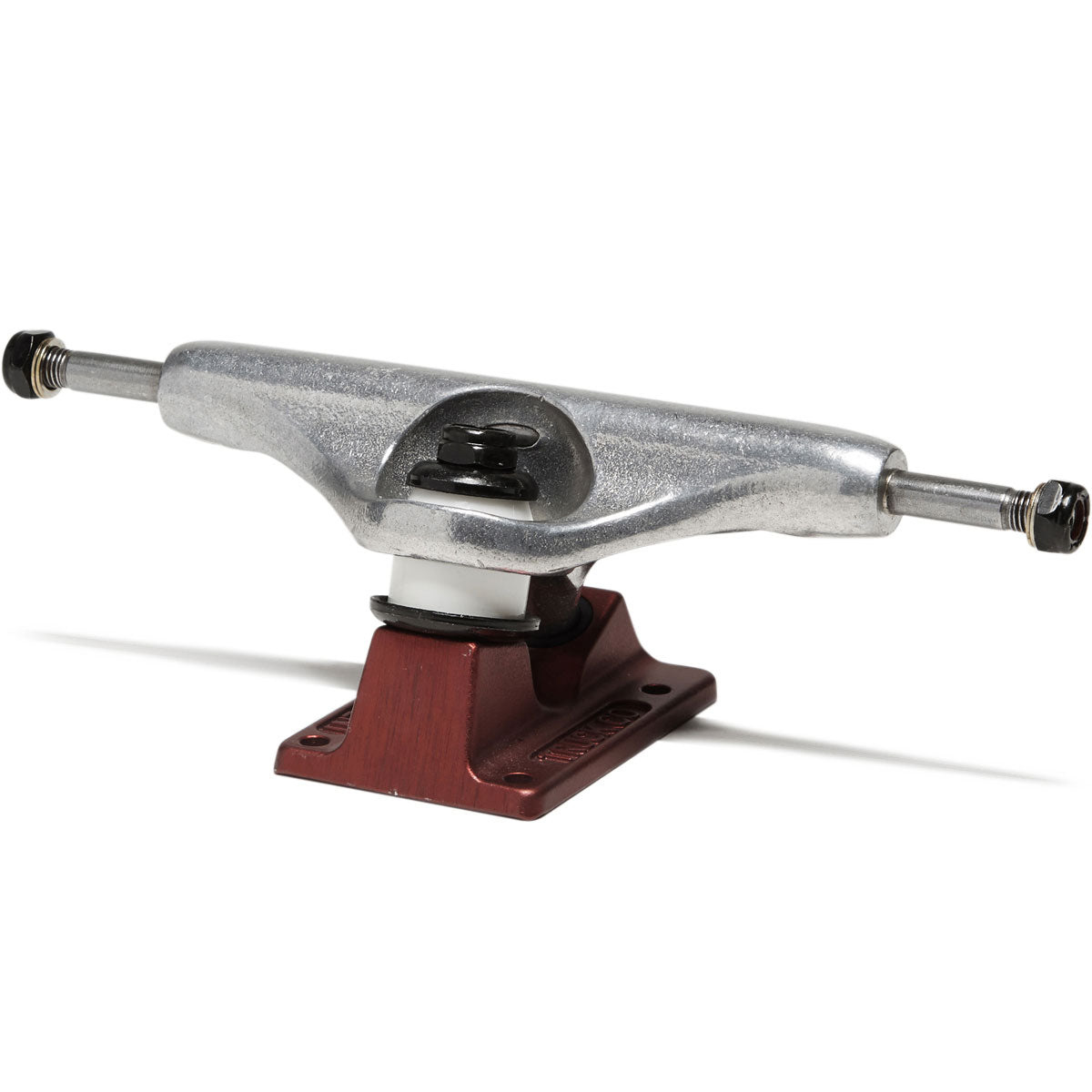 independent independent stage 11 hollow delfino pro 139 silver red standard truck