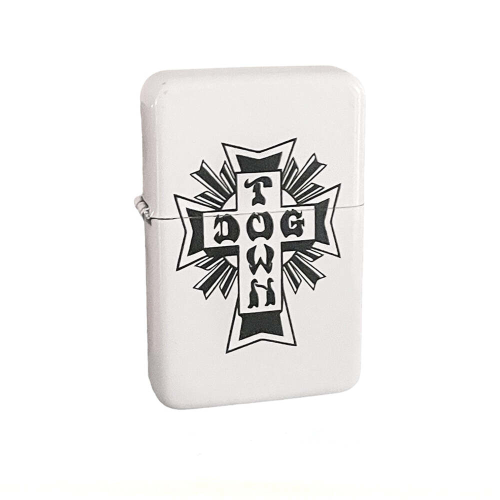 dogtown dogtown cross logo flip lighter