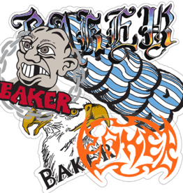 baker baker chain assorted sticker
