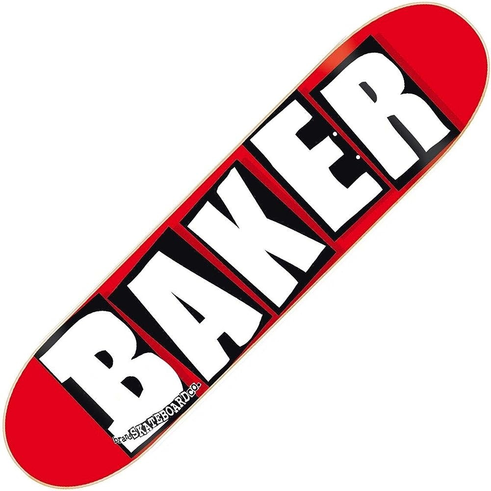 baker baker brand logo white 8.25 deck