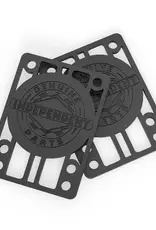 independent independent genuine parts 1/8 black risers