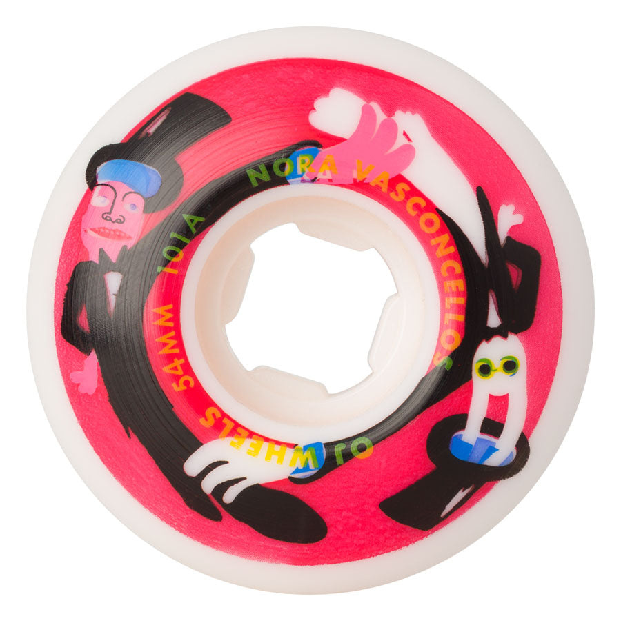 oj wheels oj nora vasconcellos by alexis 101a 54mm elite ez edge wheels