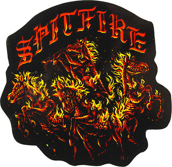 spitfire spitfire apocalypse 4.75in sticker