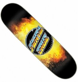 santa cruz santa cruz chrome dot flame everslick 8.5 deck