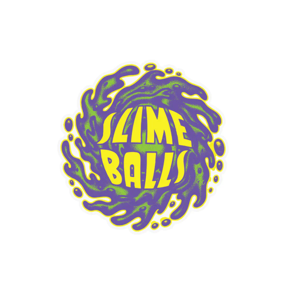 slime balls slime balls logo 3.5in x 3.5in sticker