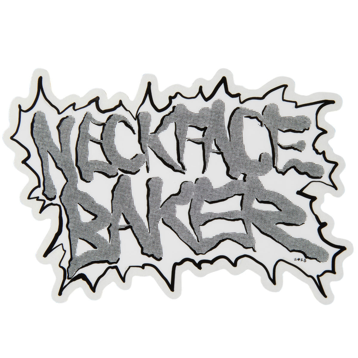 baker baker x neckface toxic rats sticker