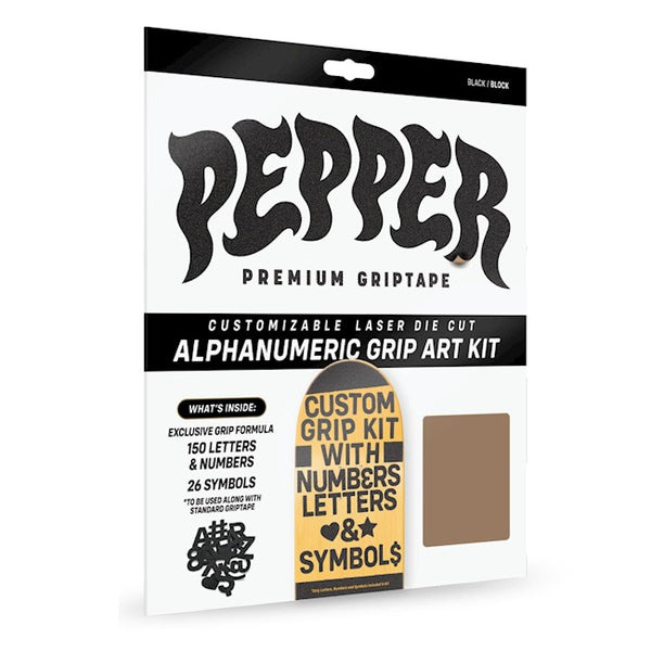 pepper pepper alphanumberic custom grip kit