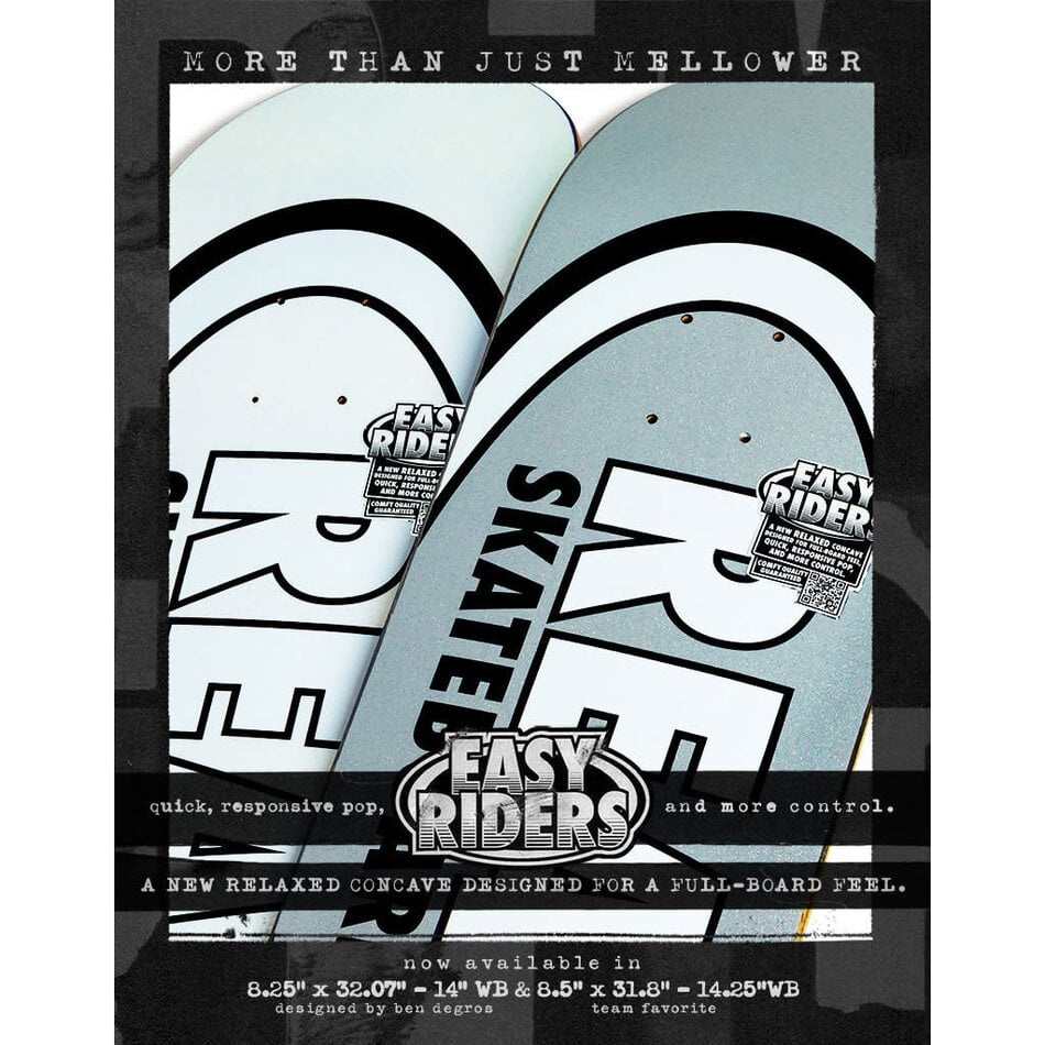 real real easy rider oval 8.25 deck