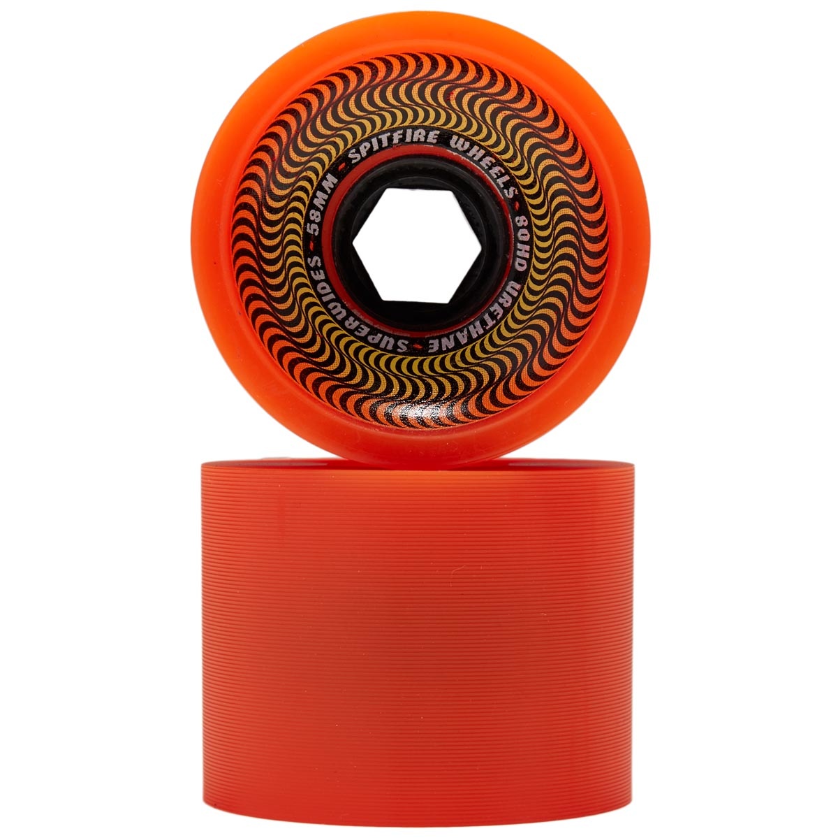 spitfire spitfire 80hd superwides orange 58mm wheels