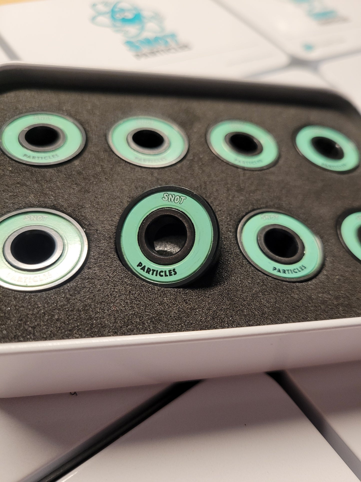 quantum quantum snot particles series metallics bearings