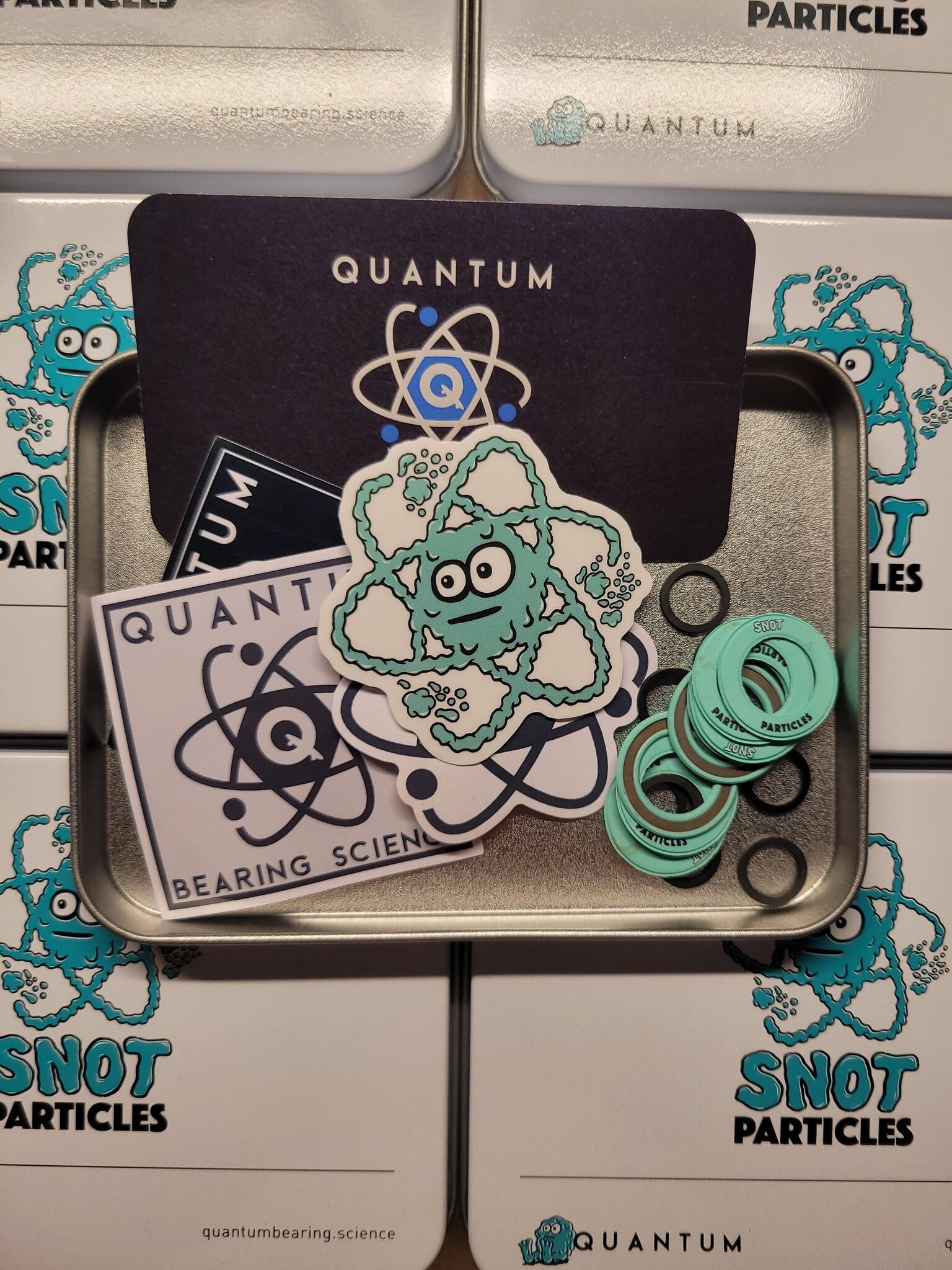 quantum quantum snot particles series metallics bearings