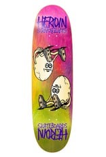 heroin heroin symmetrical rainbow egg 8.75 deck