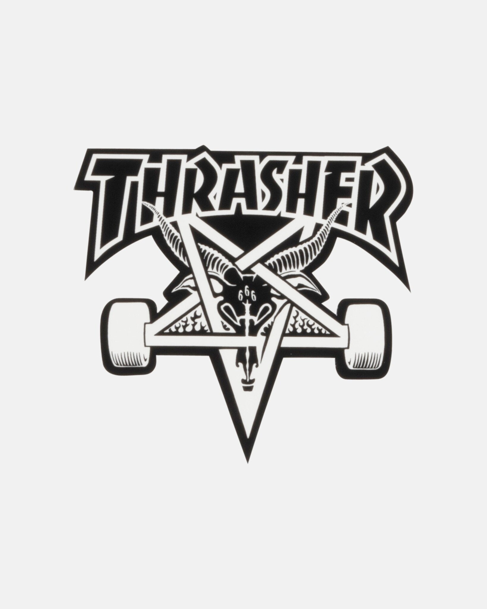 thrasher thrasher sk8 goat sticker