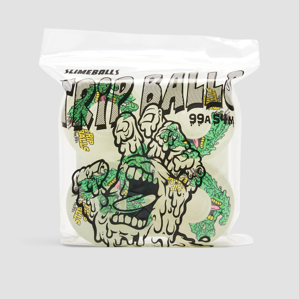 slime balls slime balls 99a 54mm face melter trip balls gitd wheels