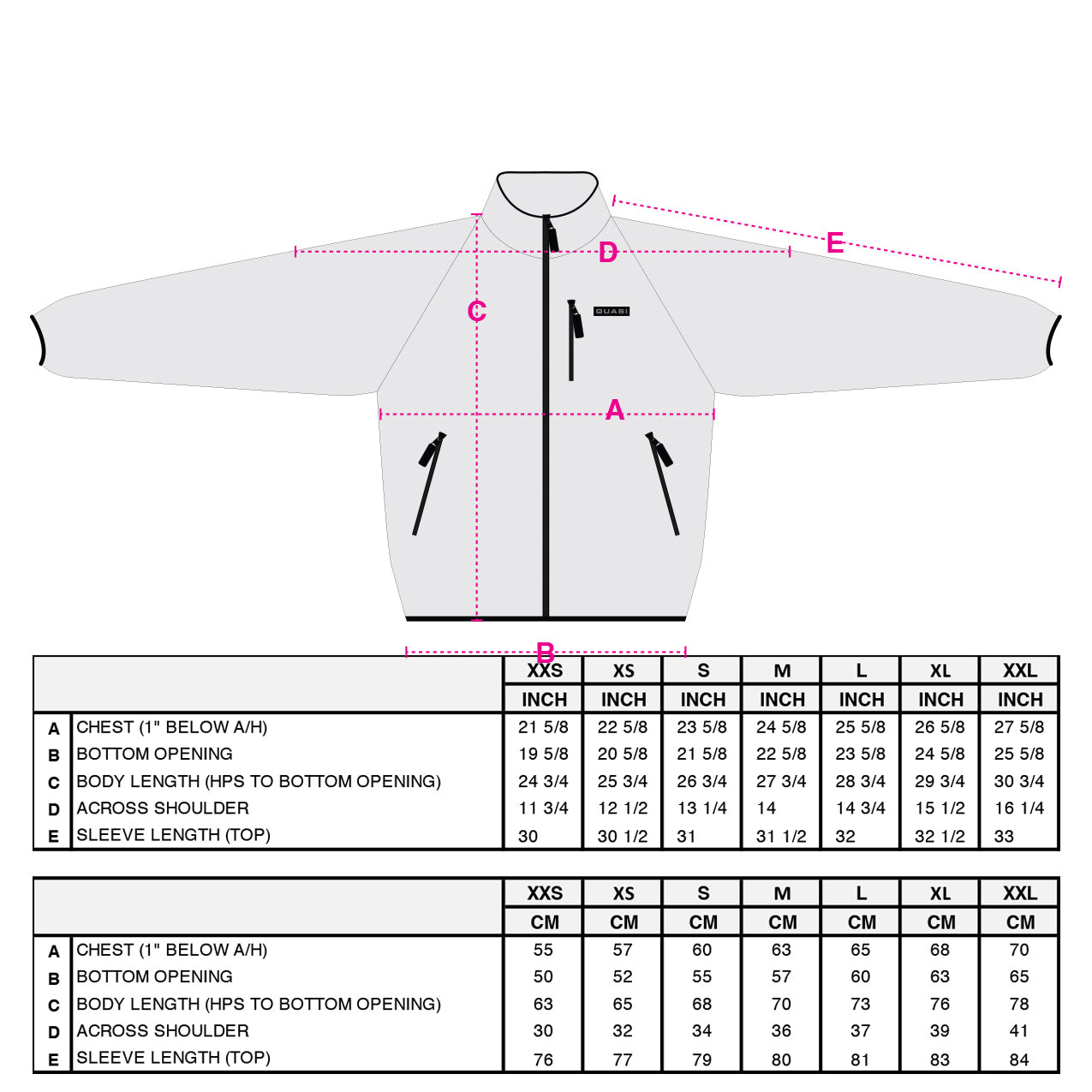 quasi quasi airis full zip jacket