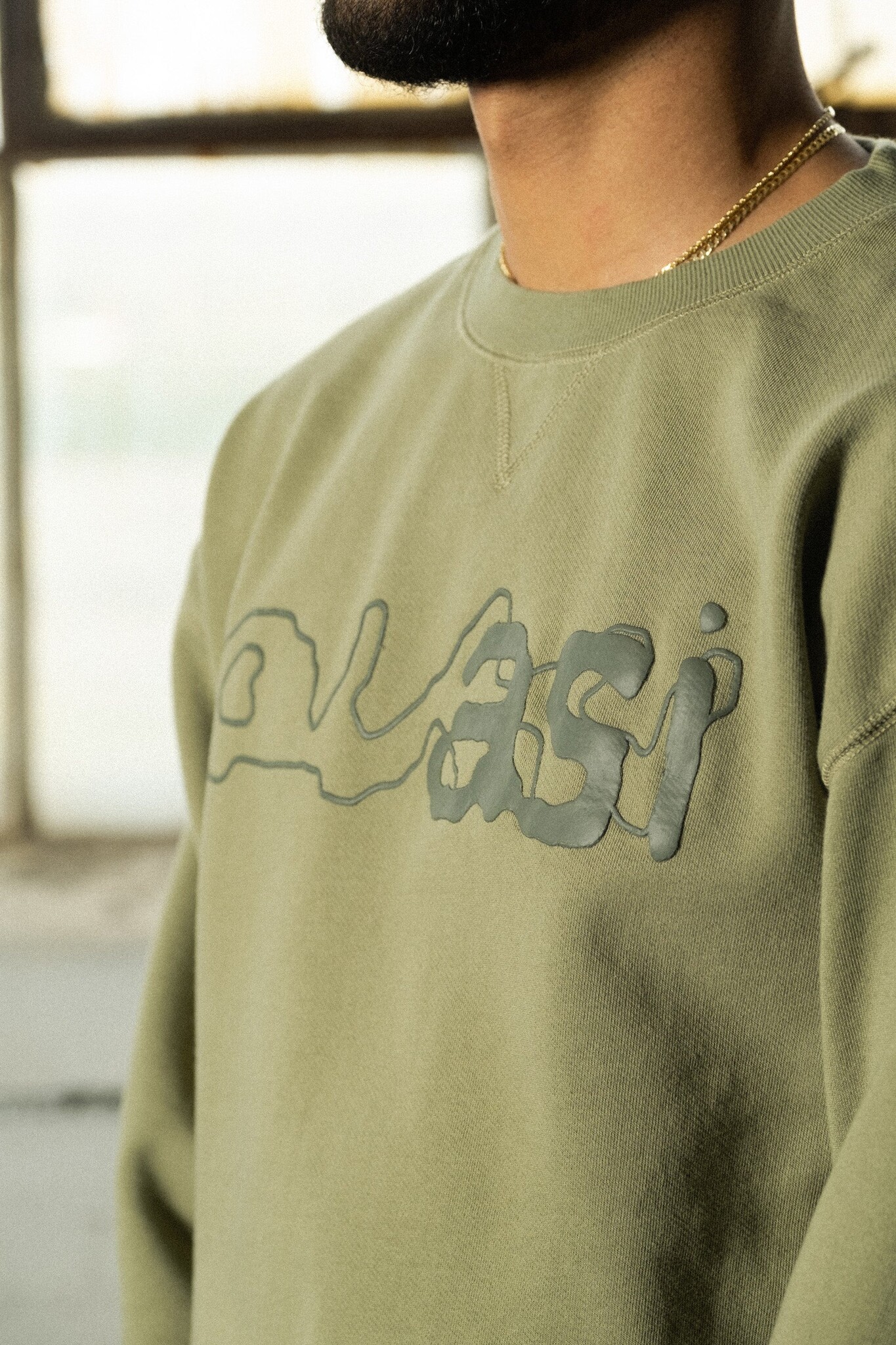 quasi quasi lowercase crewneck sweatshirt