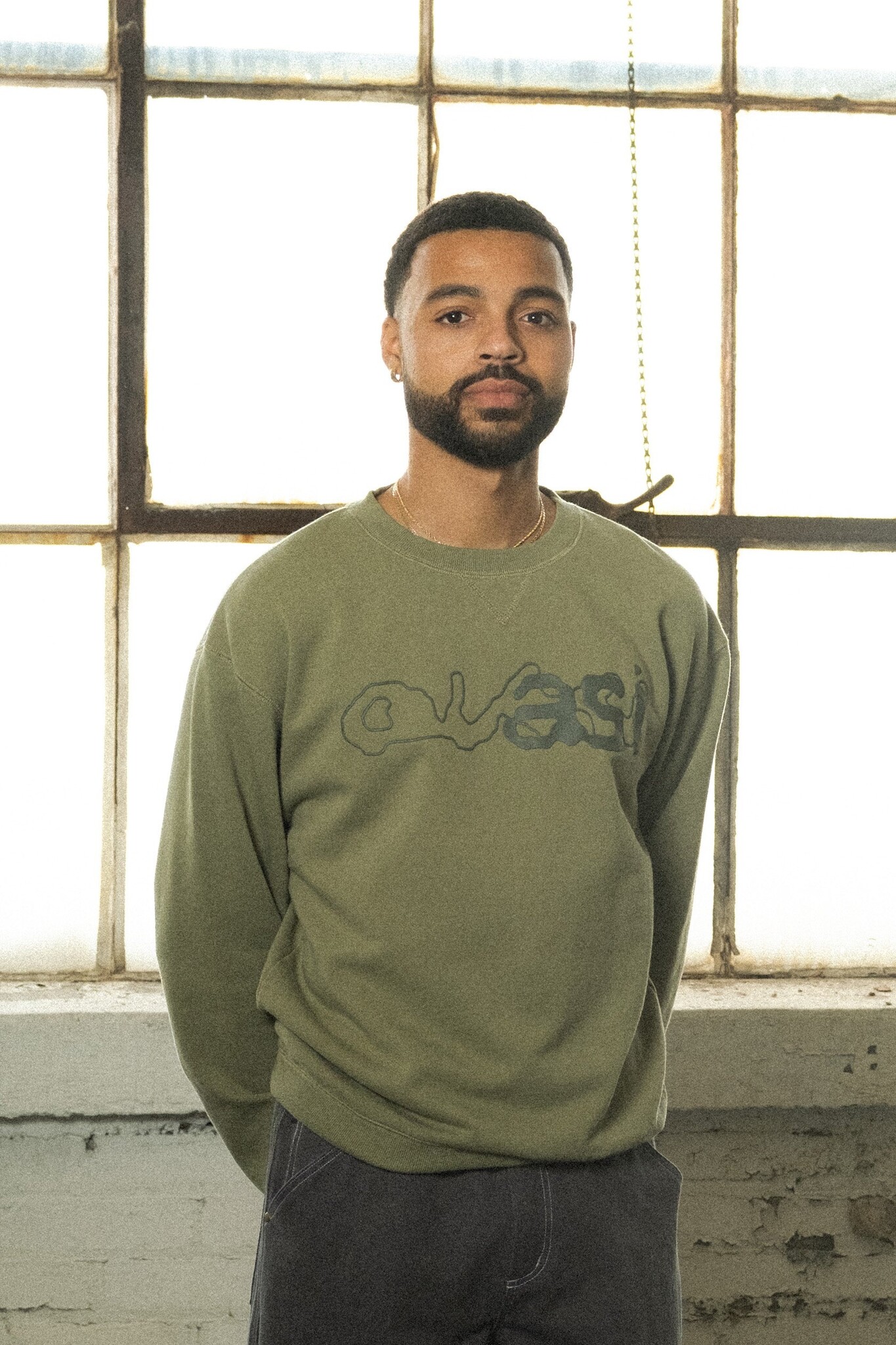 quasi quasi lowercase crewneck sweatshirt